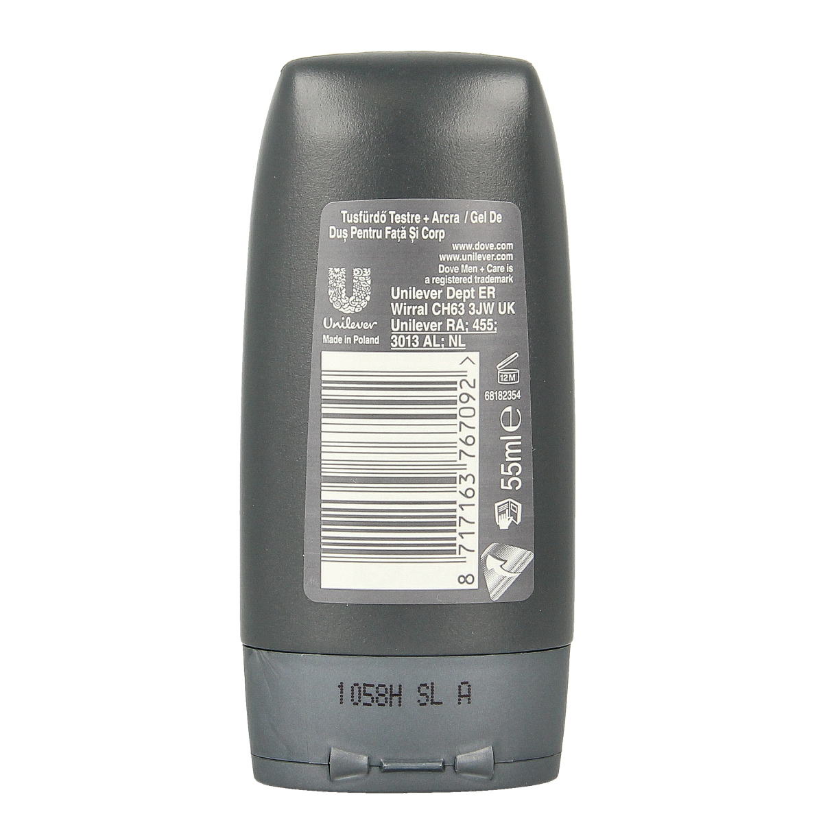 Dove Shower men + care clean comfort 55.00 Milliliter