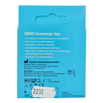Emdee Kinesio tape zwart pre cut 1 Stuks