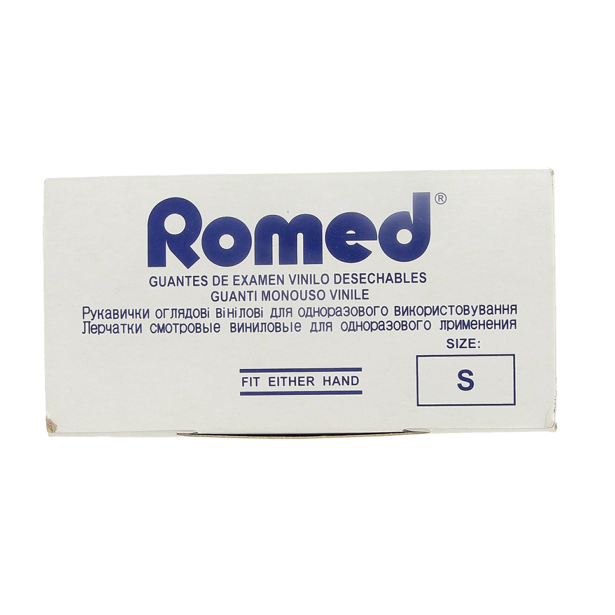 Romed Vinyl handschoen niet steriel gepoederd S 100.00 Stuks