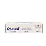 Romed Vinyl handschoen niet steriel gepoederd M 100.00 Stuks