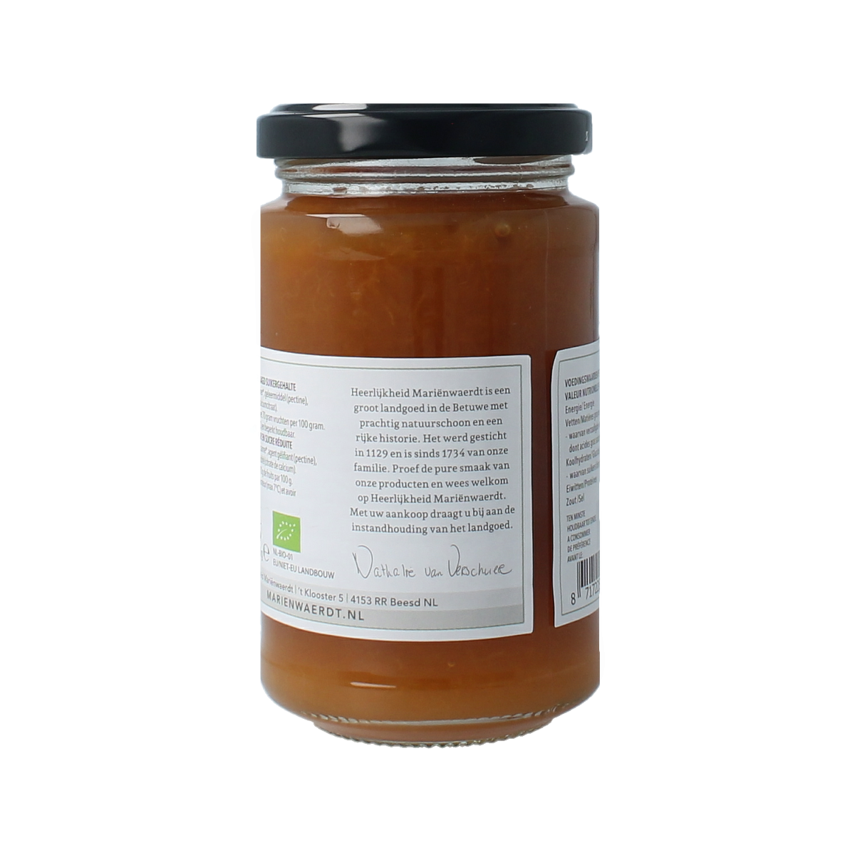 Marienwaerdt Moestuinjam abrikozen bio 250.00 Gram