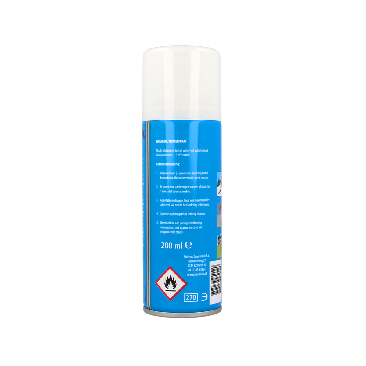Harmisol Textiel spray 200.00 Milliliter