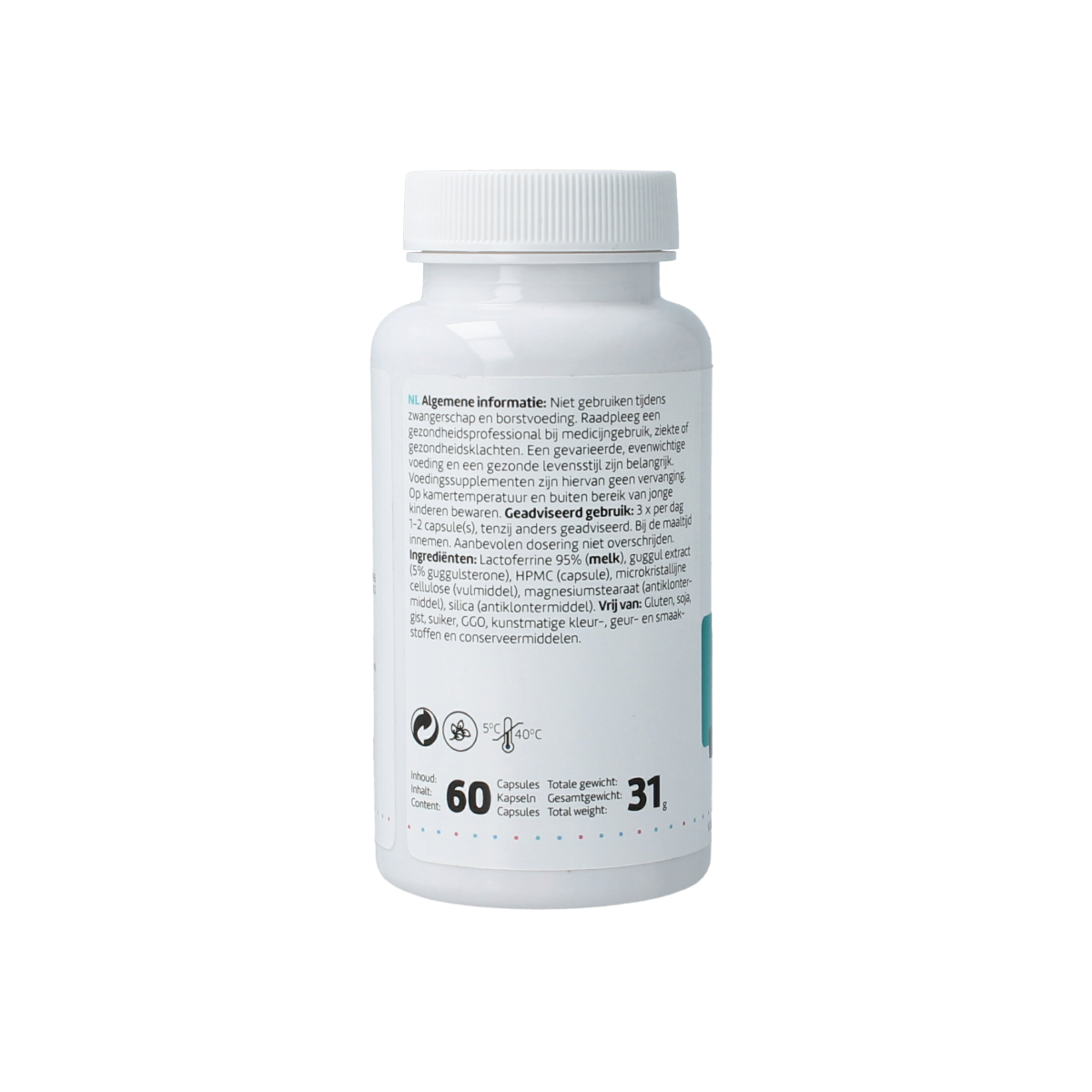 RPSH Sana Intest Lactoferrine Guggul 60.00 Capsules