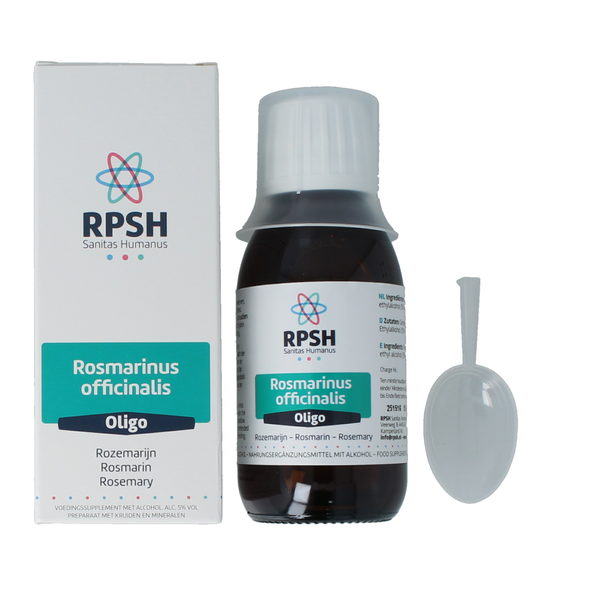 RPSH Oligo Rosmarinus officinalis - Rozemarijn 120.00 Milliliter