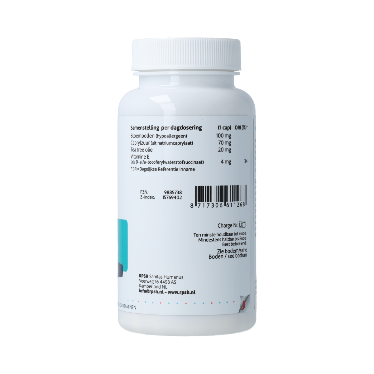RPSH Sana Intest Melaleuca alternifolia 90.00 Vegetarische capsules