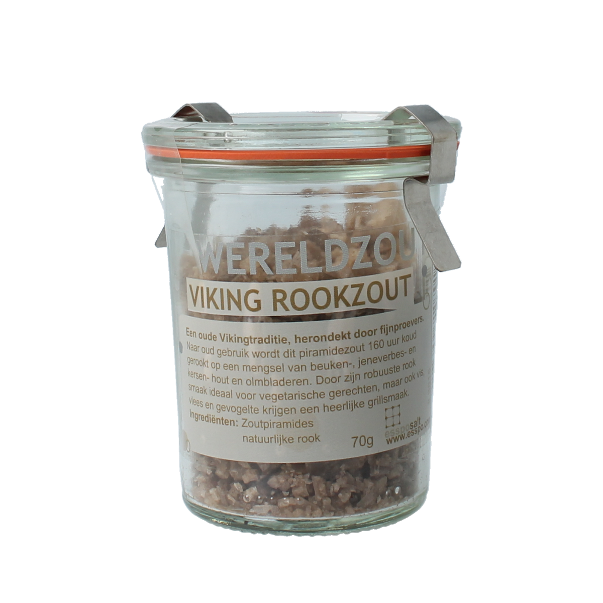Esspo Wereldzout viking rookzout glas 70.00 Gram