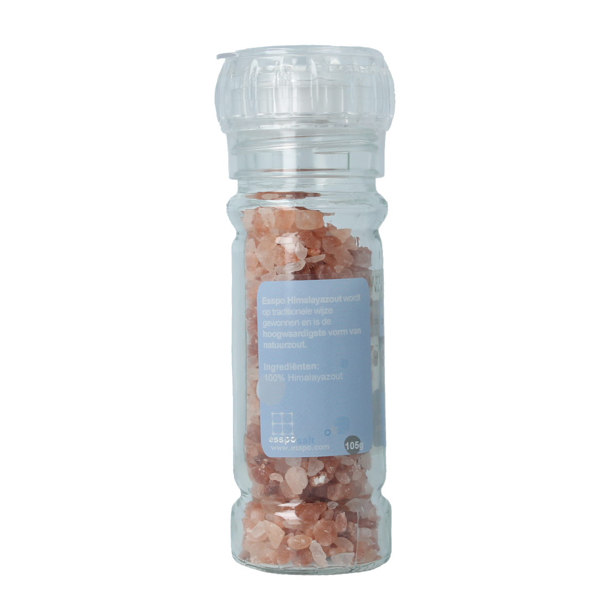 Esspo Wereldzout Himalayazout roze molen hervulbaar 105.00 Gram