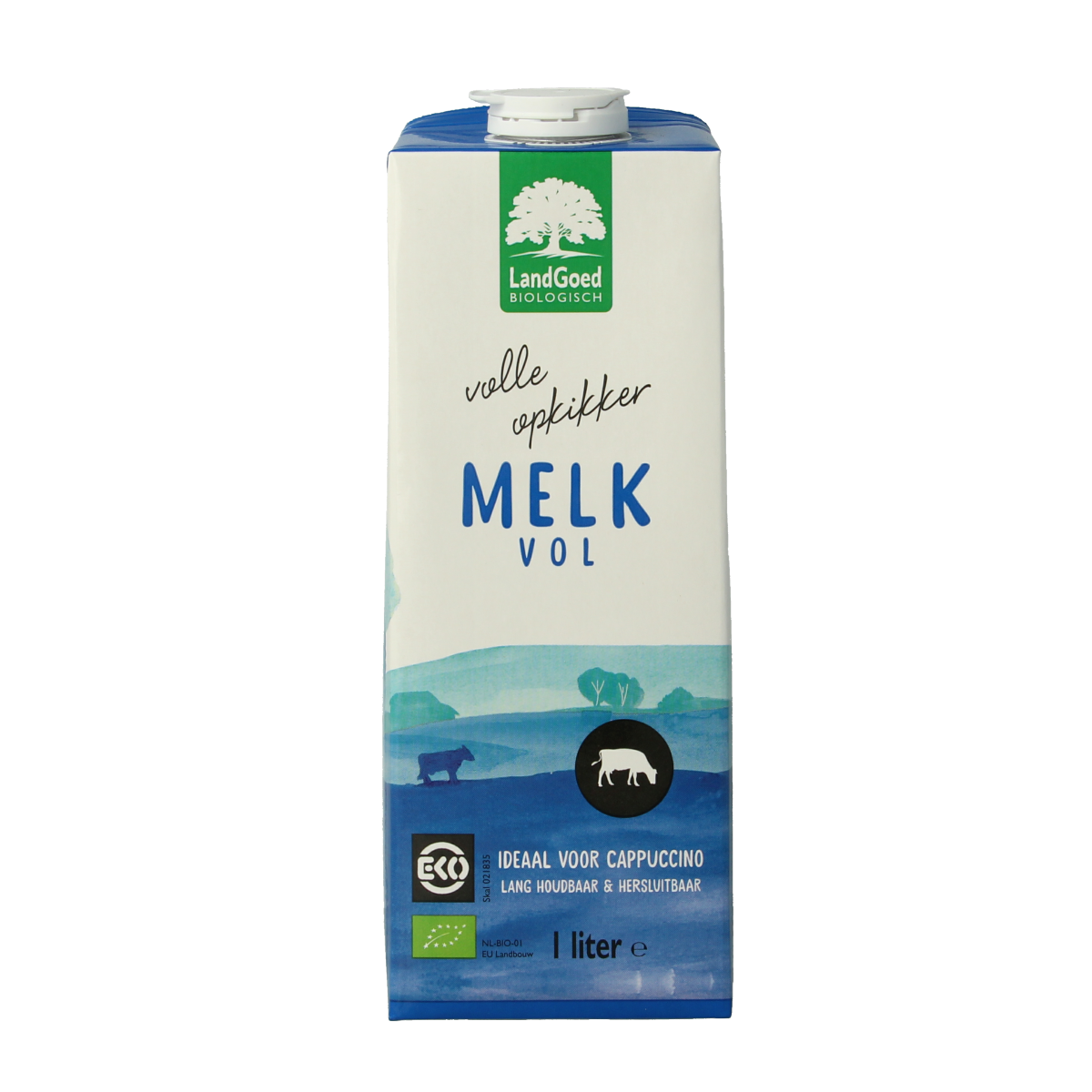 Landgoed Volle melk bio 1.00 Liter