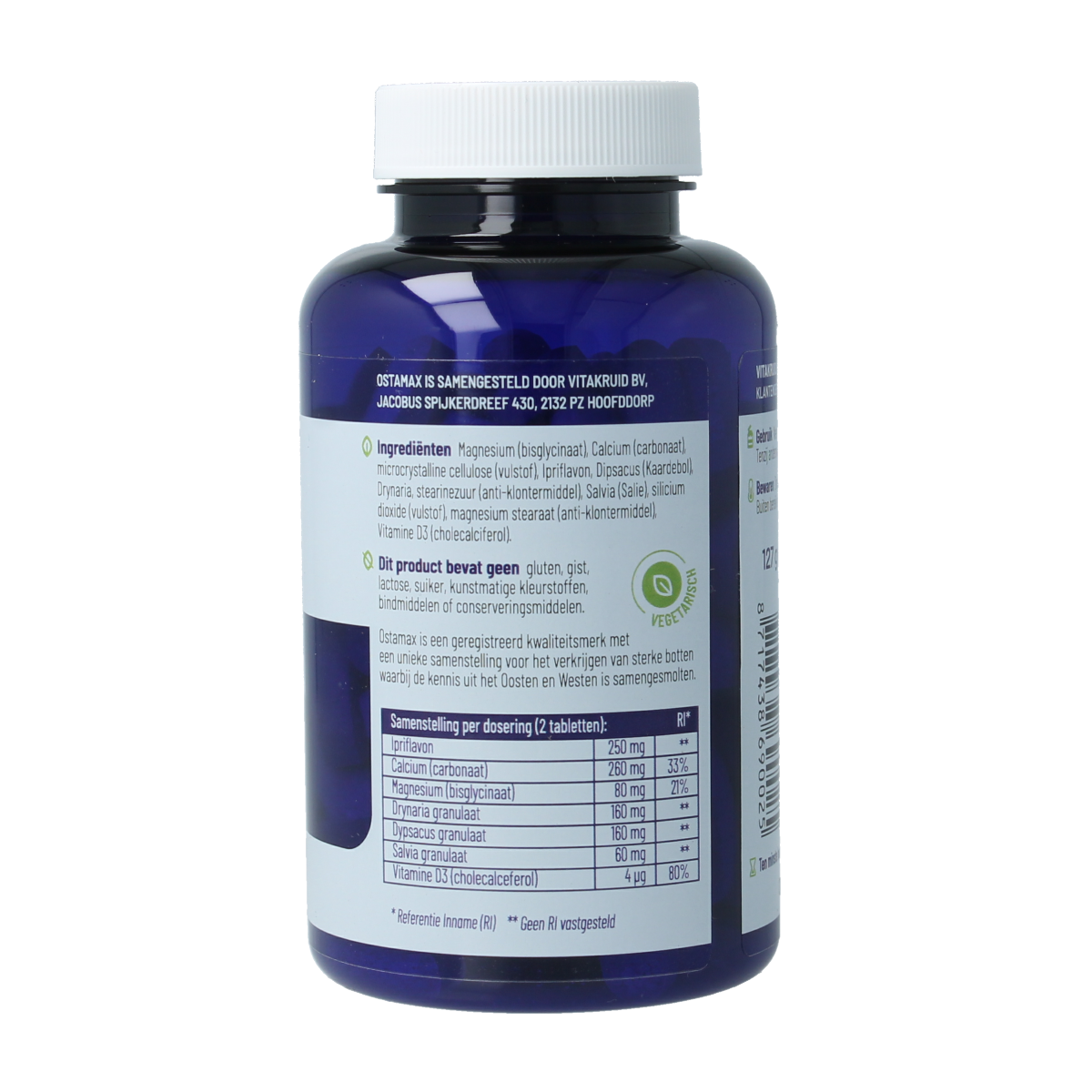 Vitakruid Ostamax met oa Calcium & Magnesium 90.00 Tabletten