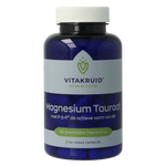 Vitakruid Magnesium Tauraat met Vitamine B6 (P-5-P) 90.00 Vegetarische capsules