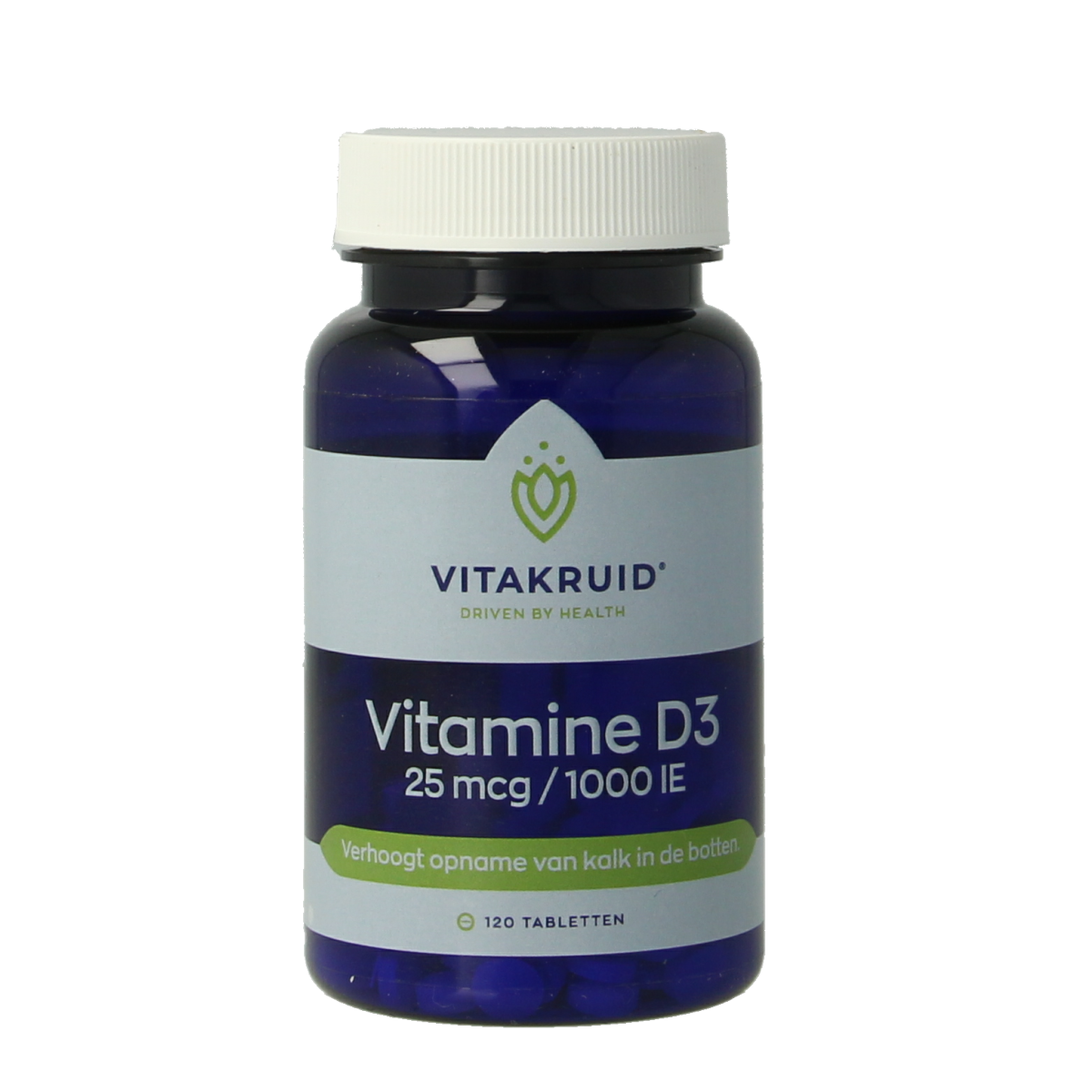 Vitakruid Vitamine D3 25 mcg / 1000 IE 120.00 Tabletten