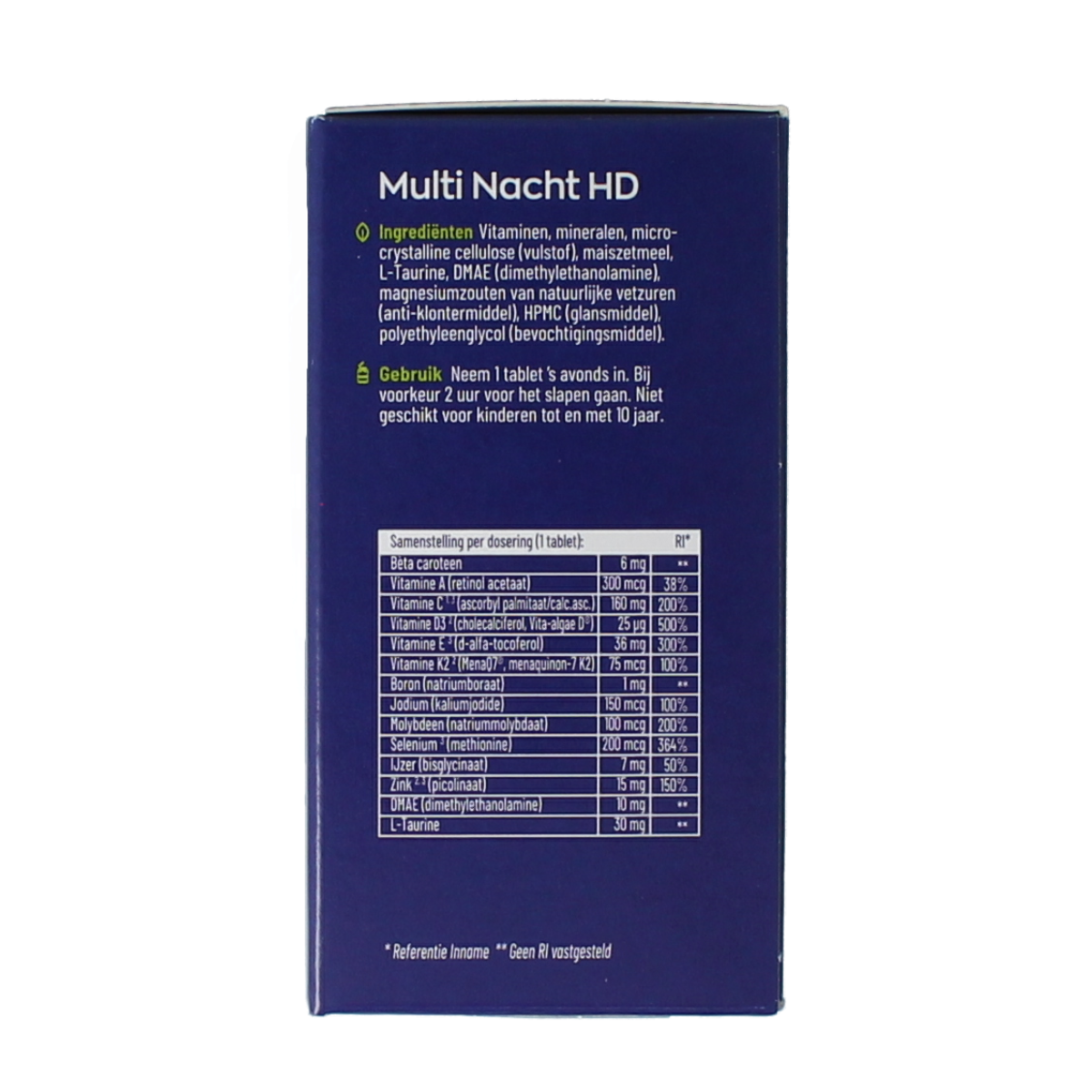 Vitakruid Multi Dag & Nacht HD 2 x 30 60.00 Tabletten