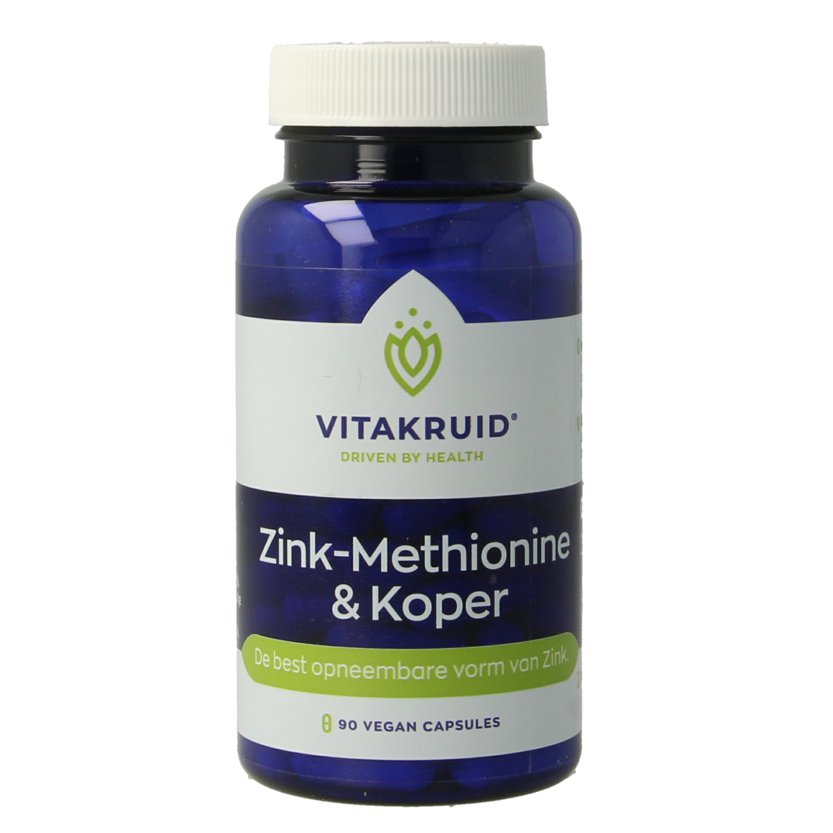 Vitakruid Zink Methionine & Koper Gluconaat 90.00 Vegetarische capsules