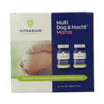 Vitakruid Multi Dag & Nacht Mama 100% Vegan 2 x 30 60.00 Tabletten
