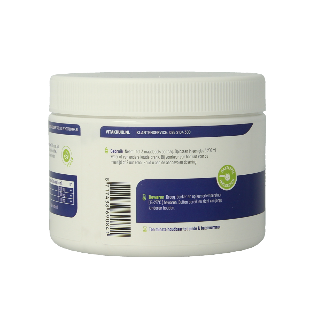 Vitakruid L-Glutamine Complex Glucosamine & L-Methionine 230.00 Gram