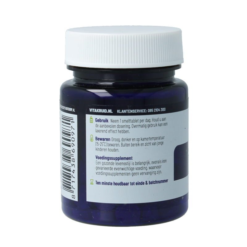 Vitakruid B12 5000 mcg Actief Adenosylcobalamine 60 Smelttabletten
