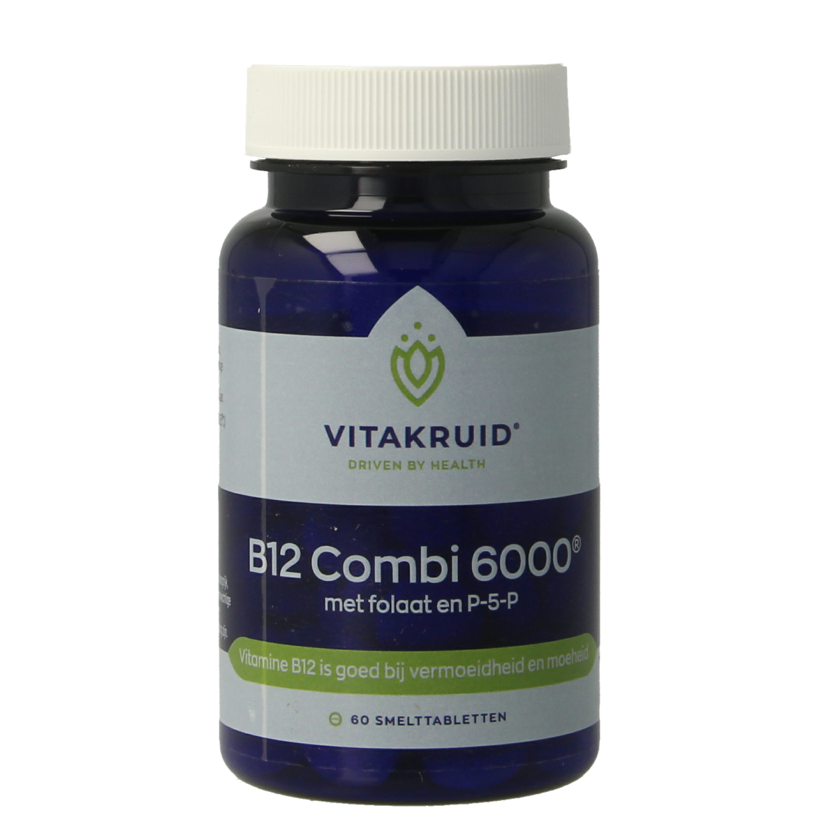 Vitakruid B12 Combi 6.000 met Actief Folaat 60.00 Smelttabletten