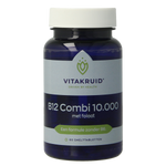 Vitakruid B12 Combi 10.000 met Actief Folaat 60.00 Smelttabletten