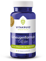 Vitakruid Geheugenformule oa Bacopa monnieri Citicoline OPC 60.00 Vegetarische capsules