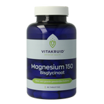 Vitakruid Magnesium 150 Bisglycinaat met 200mg L-Taurine 90.00 Tabletten