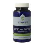 Vitakruid B12 Combi 6.000 met Actief Folaat 120.00 Smelttabletten