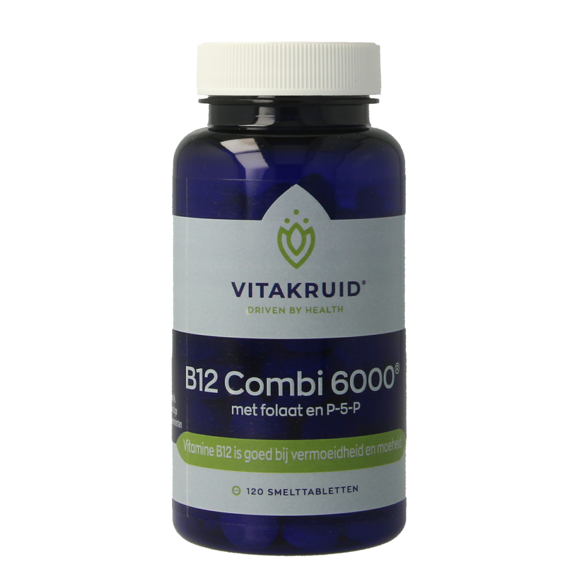 Vitakruid B12 Combi 6.000 met Actief Folaat 120.00 Smelttabletten