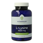 Vitakruid L-Lysine 1000mg met vitamine C 90.00 Tabletten