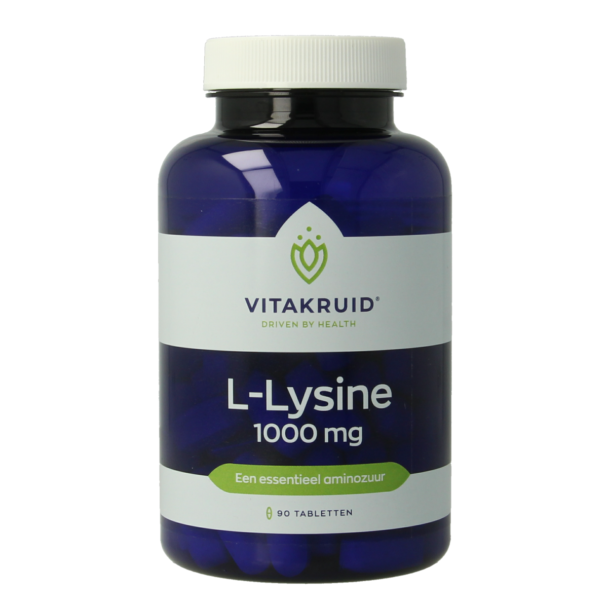 Vitakruid L-Lysine 1000mg met vitamine C 90.00 Tabletten