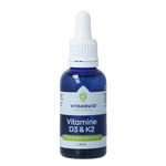 Vitakruid Vitamine D3 & K2 (MenaQ7) met druppelpipet 30.00 Milliliter