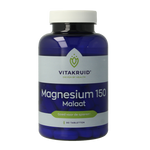 Vitakruid Magnesium 150 Malaat met Vitamine B6 (P-5-P) 90 Tabletten