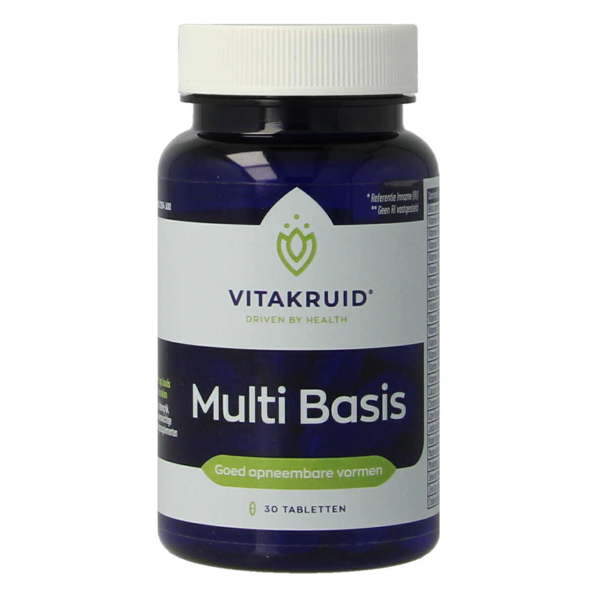 Vitakruid Multi Basis met natuurlijke vormen 30.00 Tabletten