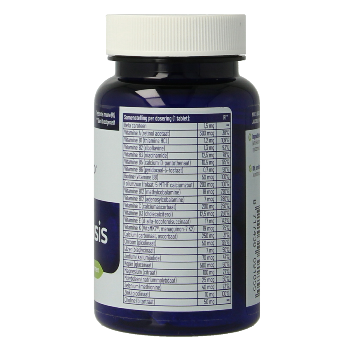 Vitakruid Multi Basis met natuurlijke vormen 30.00 Tabletten
