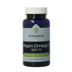 Vitakruid Vegan omega 3 1000 triglyceriden 300 DHA 100 EPA 60.00 Softgels