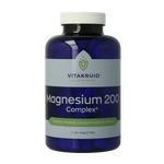 Vitakruid Magnesium 200 Complex Tauraat Malaat Bisglycinaat 180.00 Tabletten