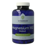 Vitakruid Magnesium 150 Malaat met Vitamine B6 (P-5-P) 180.00 Tabletten