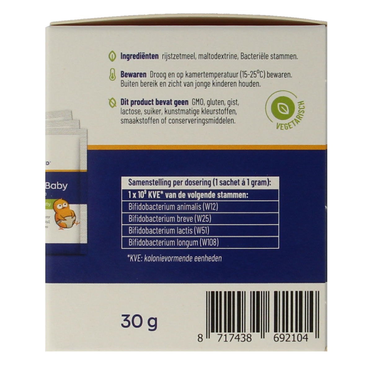 Vitakruid Symflora Baby Probiotica voor moeder & baby 30.00 Sachets