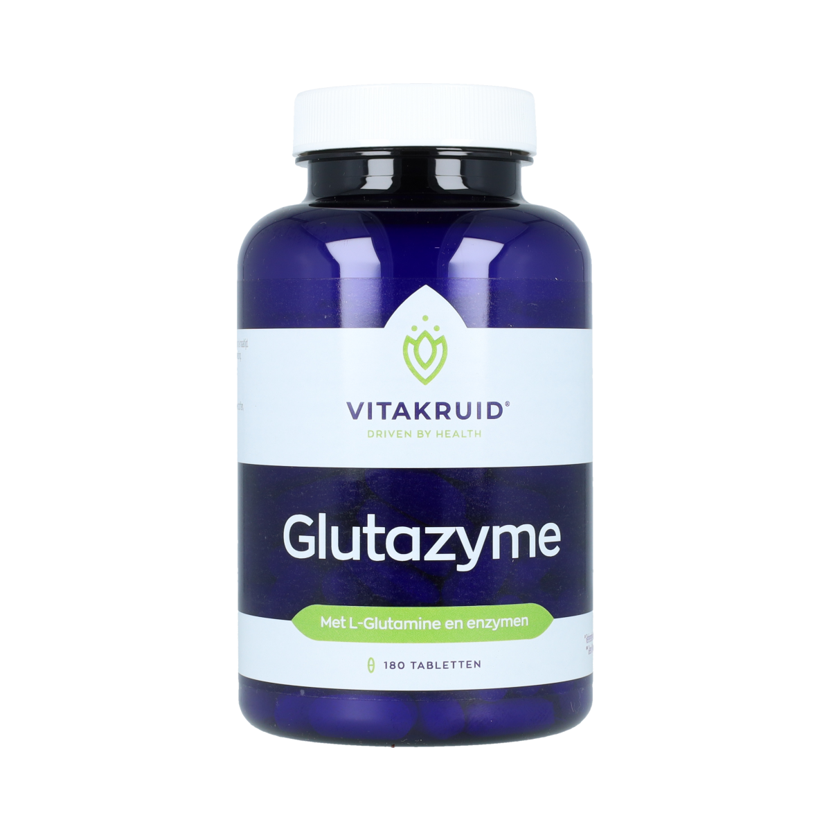 Vitakruid Glutazyme oa Spijsverteringsenzymen en L-Glutamine 180.00 Tabletten