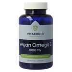 Vitakruid Vegan omega 3 1000 triglyceriden 300 DHA 100 EPA 90.00 Softgels