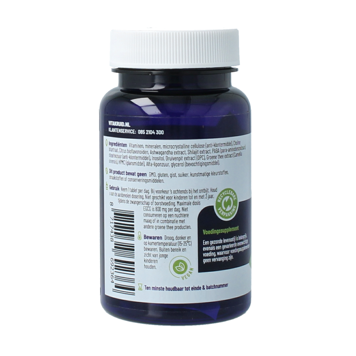 Vitakruid Multi Dag Man Sport 30.00 Tabletten
