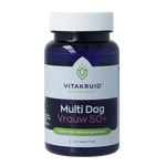 Vitakruid Multi Dag Vrouw 50+ 100% Vegan 30.00 Tabletten