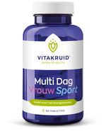 Vitakruid Multi Dag Vrouw Sport 100% Vegan 90.00 Tabletten