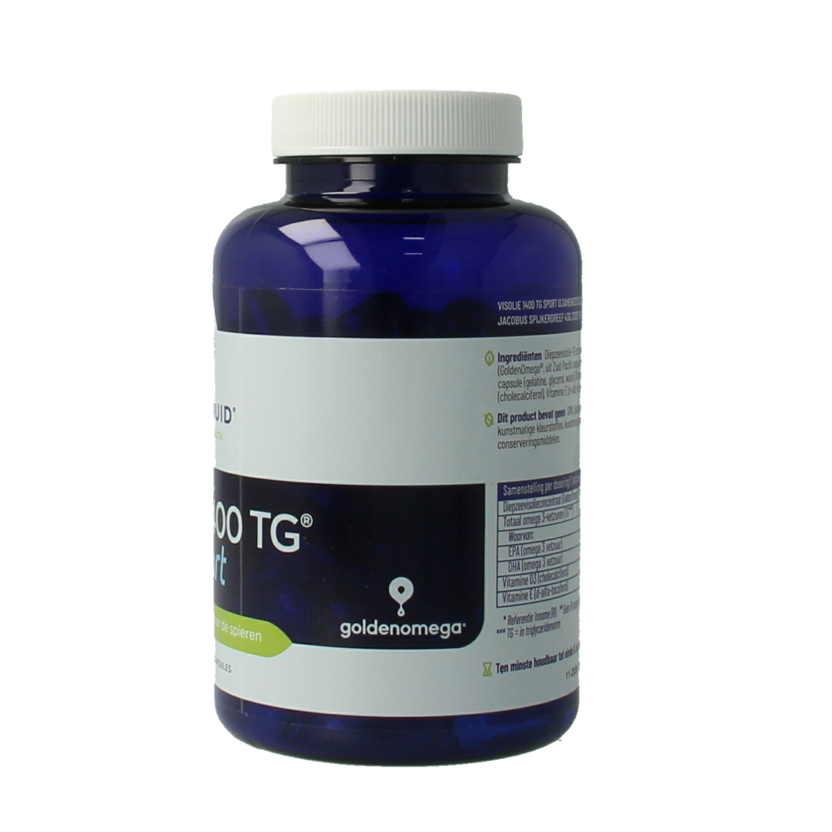 Vitakruid Visolie 1400 TG sport 90.00 Softgels