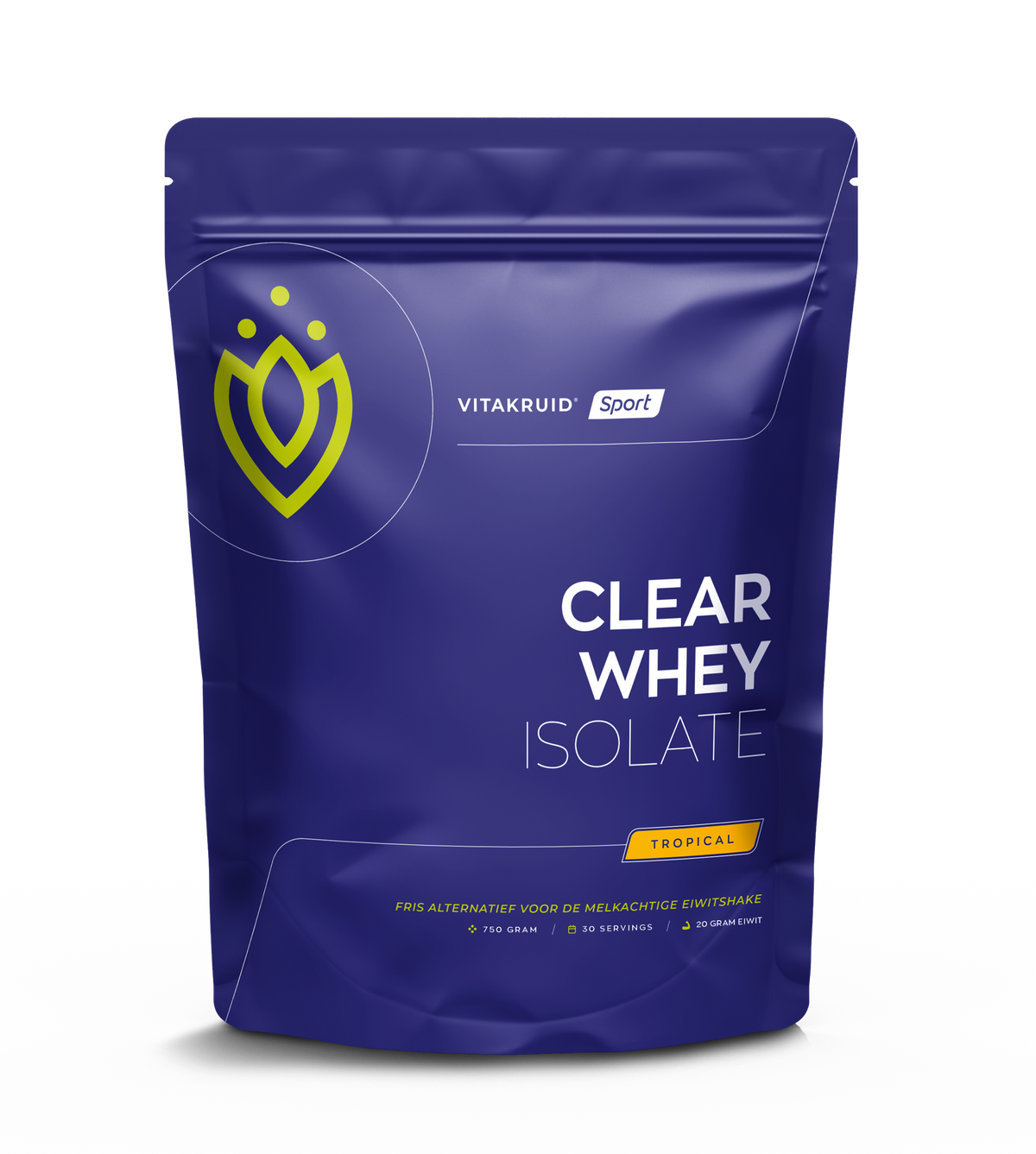 Vitakruid Clear whey isolate tropical 750.00 Gram