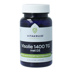 Vitakruid Visolie 1400 TG Triglyceriden met D3 30.00 Softgels