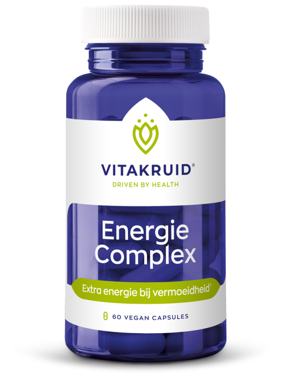 Vitakruid EnergieComplex o.a. groene thee 750 en ginseng 200 60.00 Vegetarische capsules