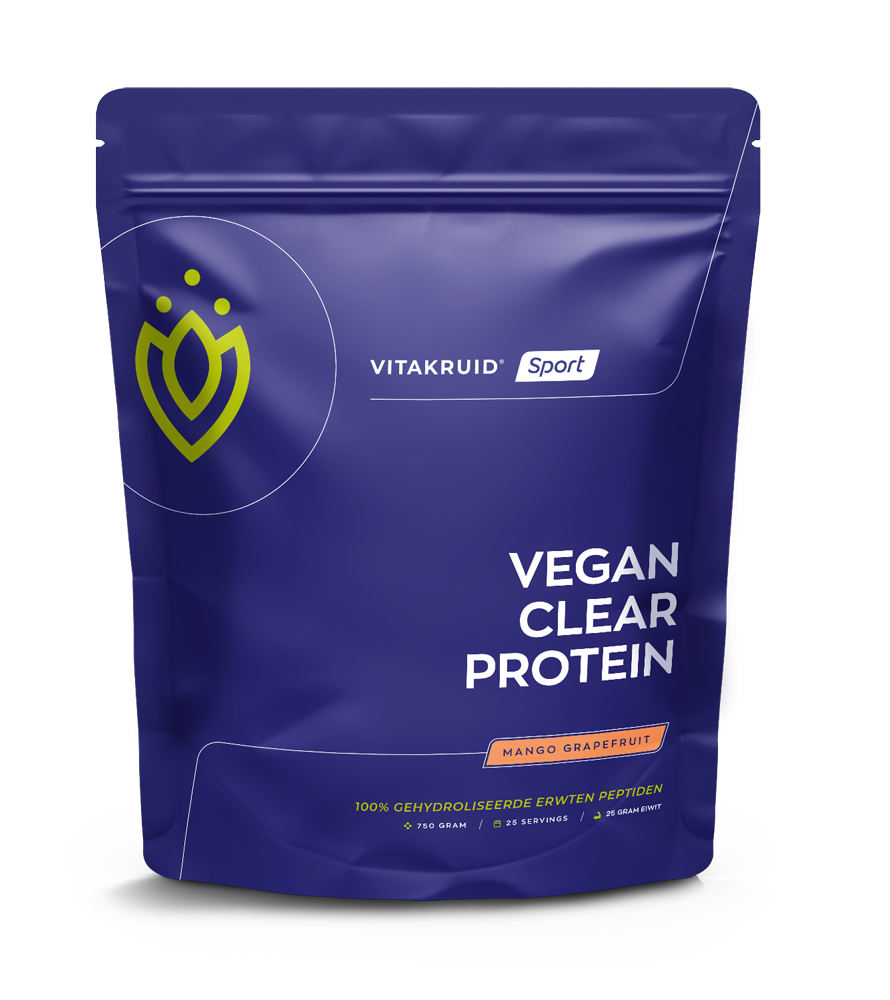 Vitakruid Vegan clear protein mango grapefruit 750.00 Gram