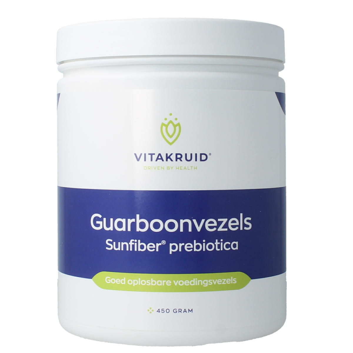 Vitakruid Guarboonvezels sunfiber hoogwaardige prebiotica 450.00 Gram