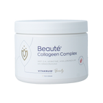 Vitakruid Beaute collageen rood fruit keratine hyaluronzuur 153.00 Gram