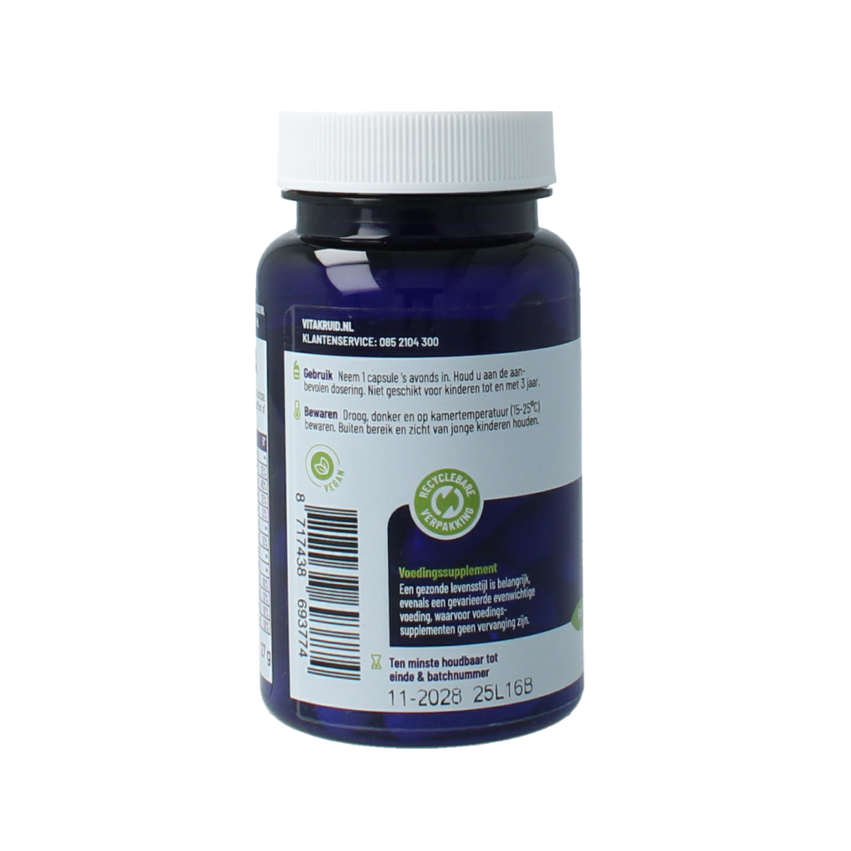 Vitakruid Multi nacht mama vegan 30.00 Vegetarische capsules