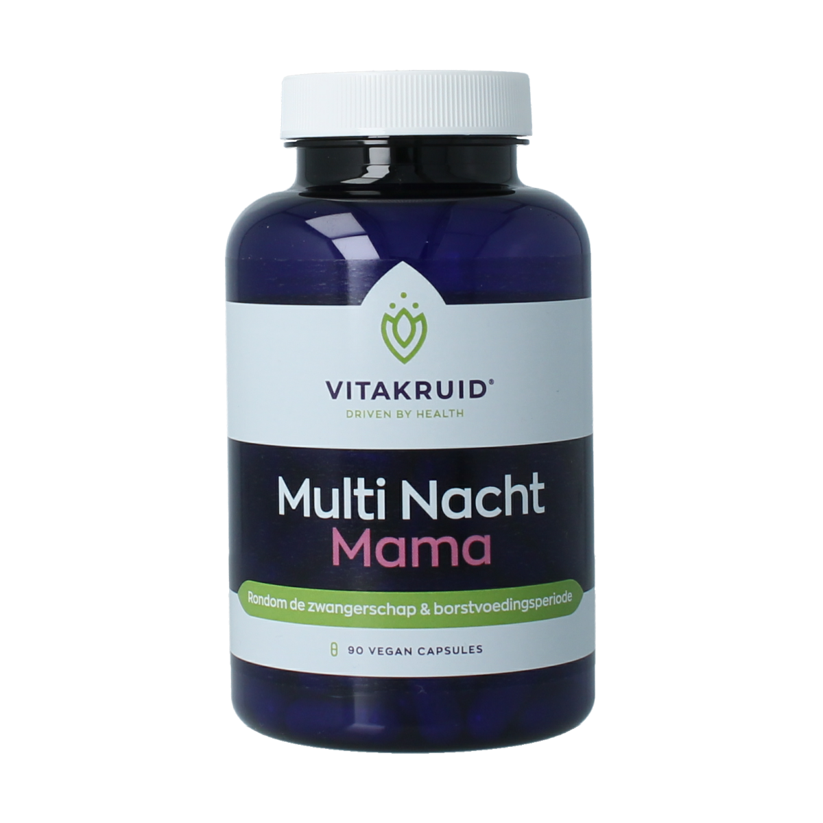 Vitakruid Multi nacht mama vegan 90.00 Vegetarische capsules